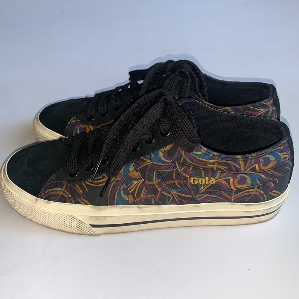 Gola Quota II Lbty Black Sneakers Women's Size 7